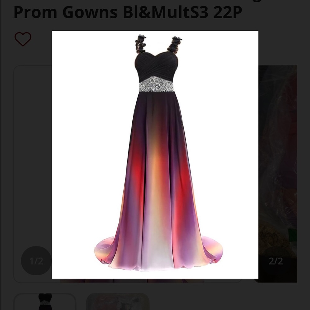 Chiffon Sequin Dress